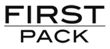 Logo First Pack — cliente de Muller y Pérez