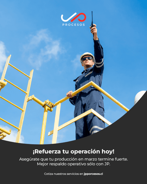 Diseño campaña JP Procesos agroindustria respaldo operativo Chile - Muller y Pérez agencia performance