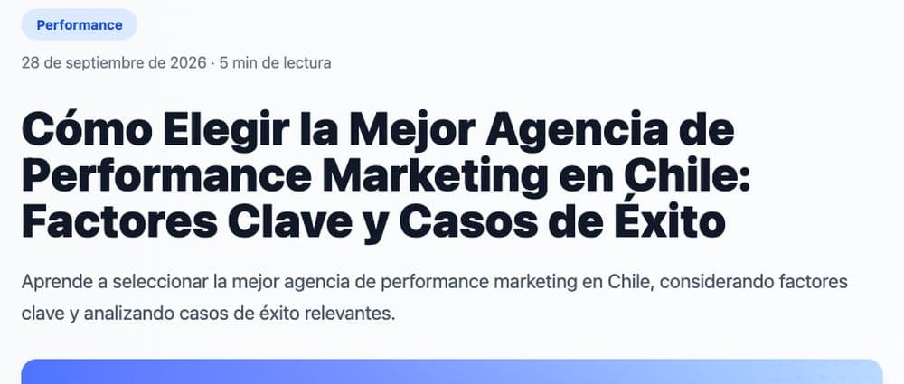 Captura: Agente de blog diario